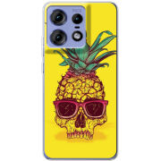 Чехол BoxFace Motorola Edge 50 Pro Pineapple Skull