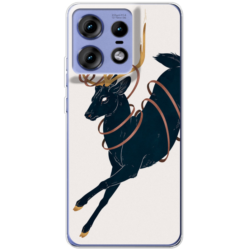 Чехол BoxFace Motorola Edge 50 Pro Black Deer