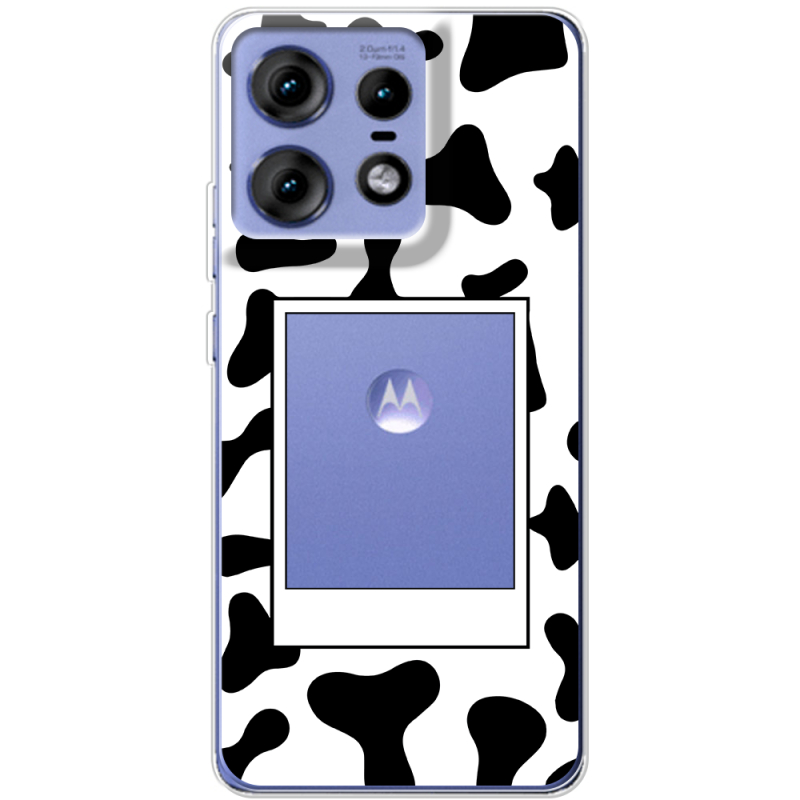 Прозрачный чехол BoxFace Motorola Edge 50 Pro Cow