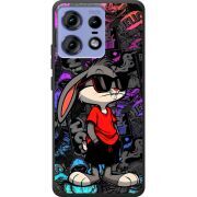 Черный чехол BoxFace Motorola Edge 50 Pro Малий вухань