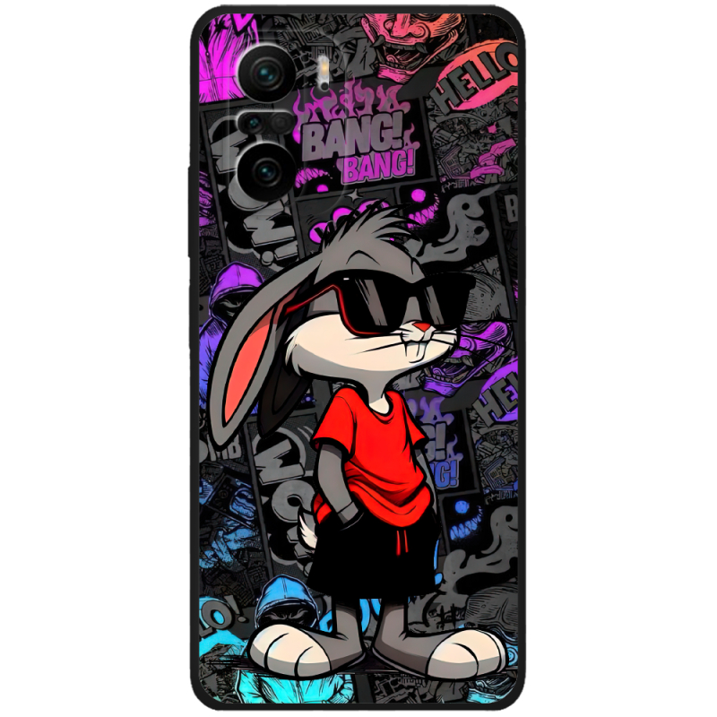 Черный чехол BoxFace Xiaomi Poco F3 Малий вухань