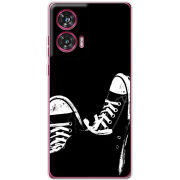 Чехол BoxFace Motorola Edge 50 Fusion Black Sneakers