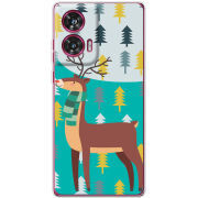 Чехол BoxFace Motorola Edge 50 Fusion Foresty Deer