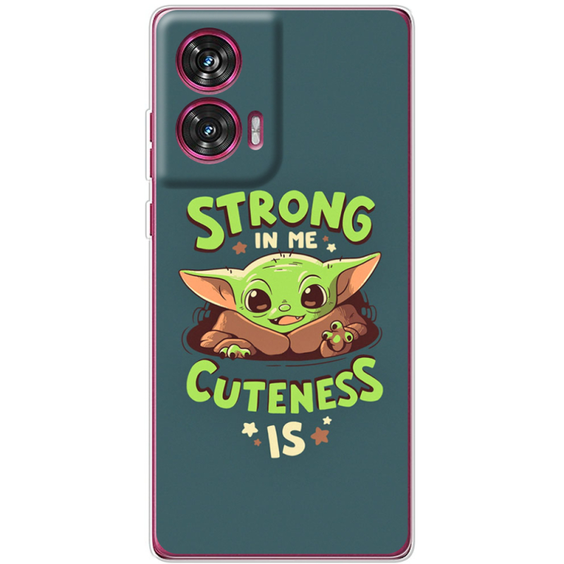 Чехол BoxFace Motorola Edge 50 Fusion Strong in me Cuteness is