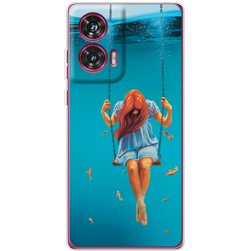 Чехол BoxFace Motorola Edge 50 Fusion Girl In The Sea