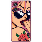 Чехол BoxFace Motorola Edge 50 Fusion Pink Girl