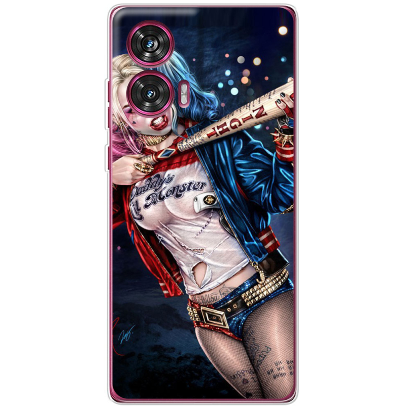 Чехол BoxFace Motorola Edge 50 Fusion Harley Quinn