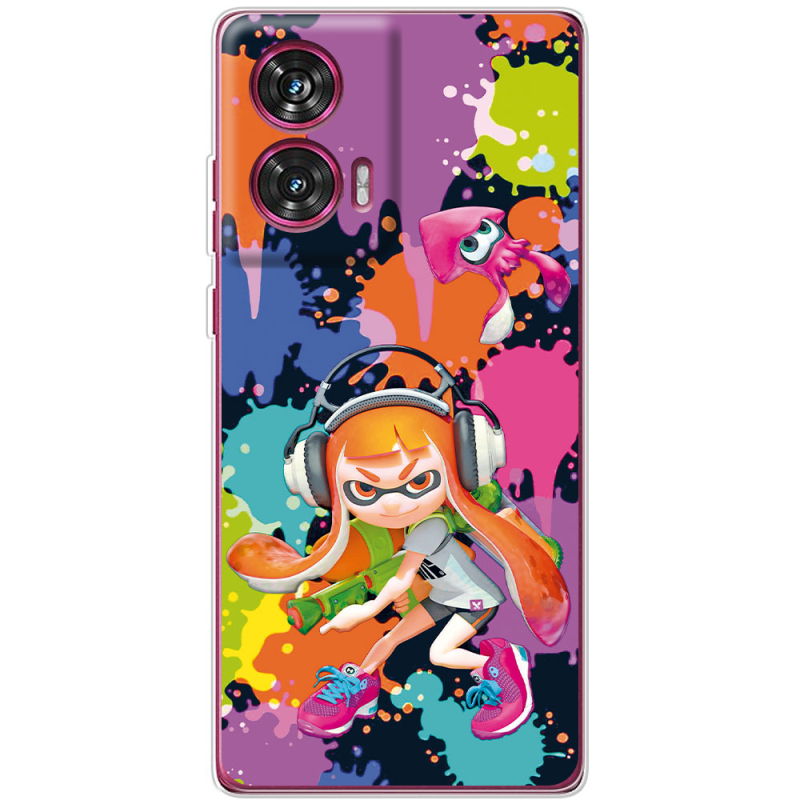 Чехол BoxFace Motorola Edge 50 Fusion Splatoon Inklings