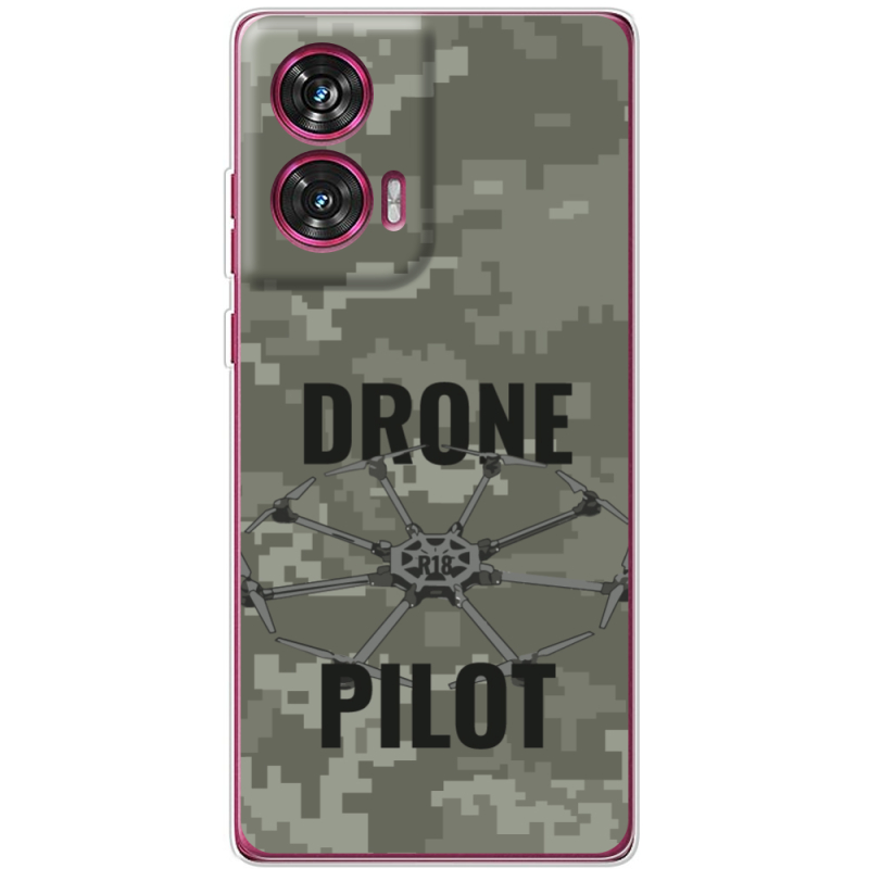 Чехол BoxFace Motorola Edge 50 Fusion Drone Pilot