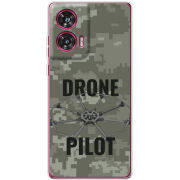 Чехол BoxFace Motorola Edge 50 Fusion Drone Pilot