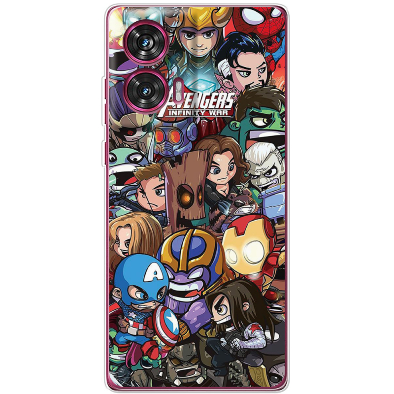 Чехол BoxFace Motorola Edge 50 Fusion Avengers Infinity War