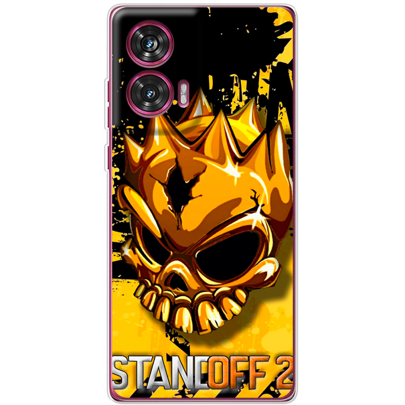 Чехол BoxFace Motorola Edge 50 Fusion StandOff 2 gold