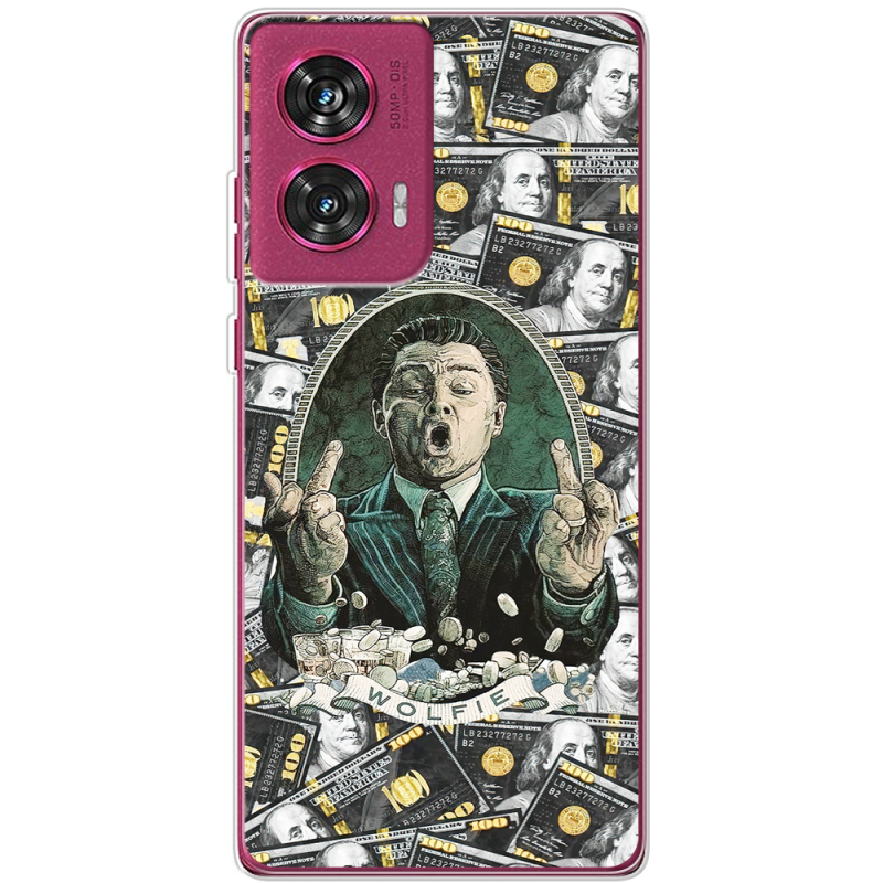 Чехол BoxFace Motorola Edge 50 Fusion Wolfie