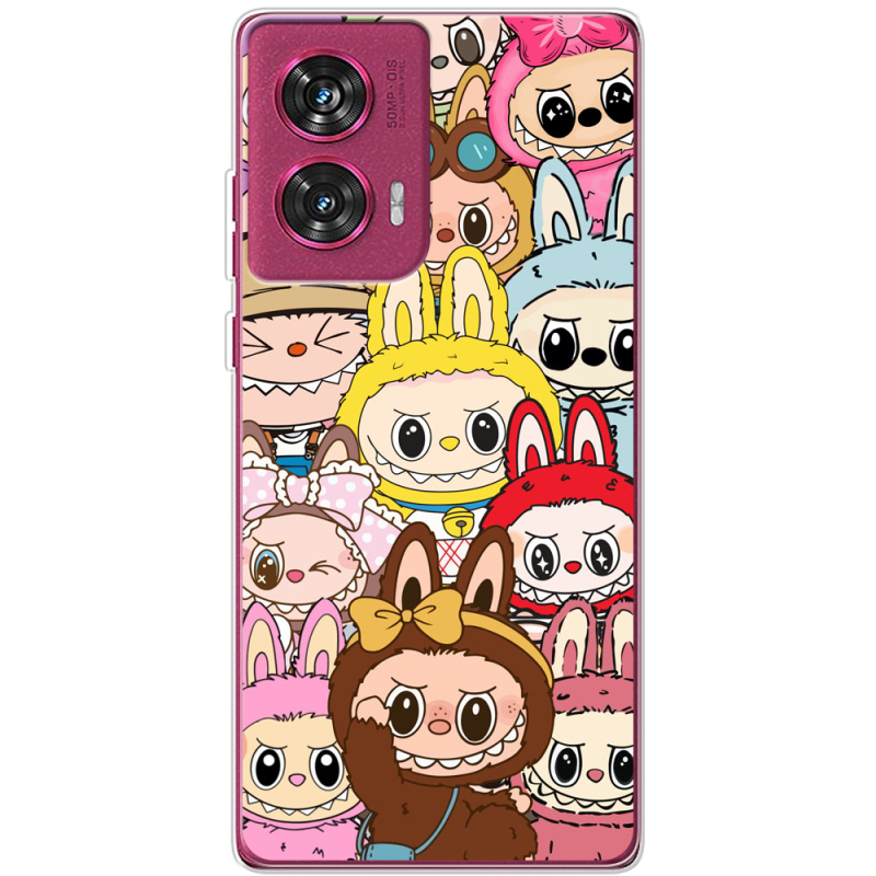 Чехол BoxFace Motorola Edge 50 Fusion Labubu