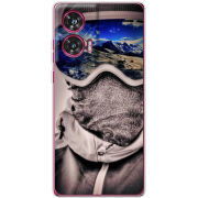 Чехол BoxFace Motorola Edge 50 Fusion snowboarder