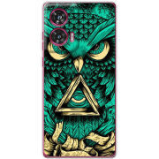 Чехол BoxFace Motorola Edge 50 Fusion Masonic Owl