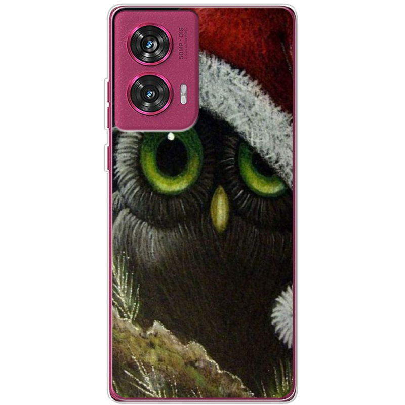 Чехол BoxFace Motorola Edge 50 Fusion Christmas Owl