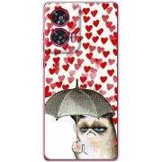 Чехол BoxFace Motorola Edge 50 Fusion Raining Hearts