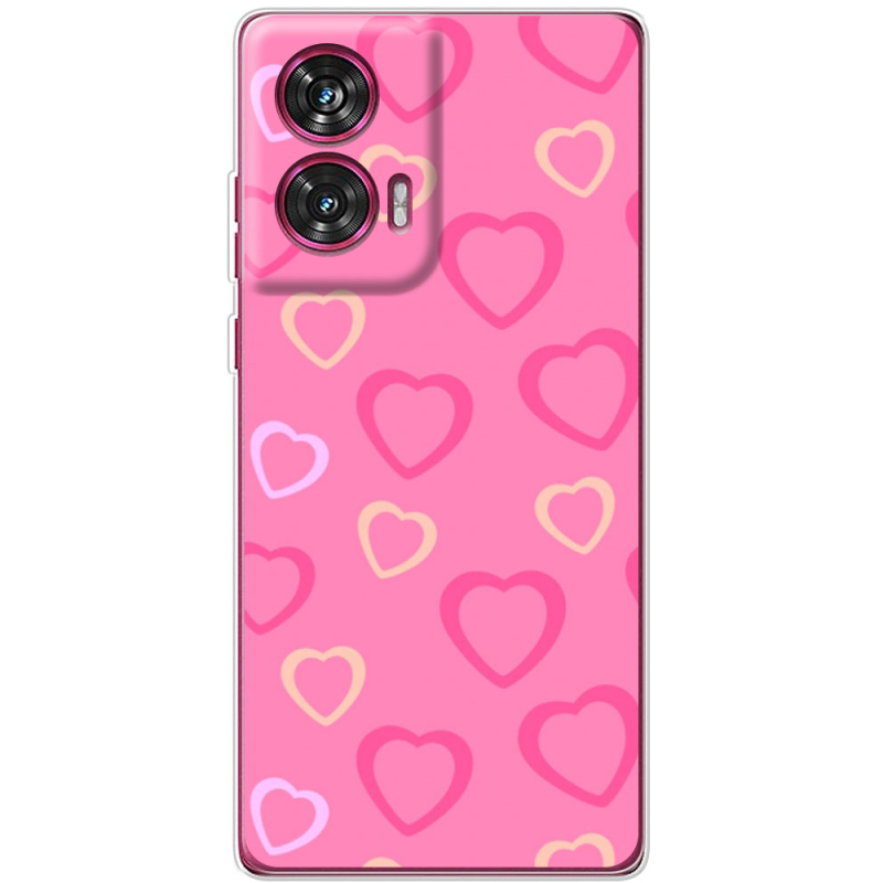 Чехол BoxFace Motorola Edge 50 Fusion Sugar Hearts