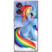 Чехол BoxFace Motorola Edge 50 Fusion My Little Pony Rainbow Dash