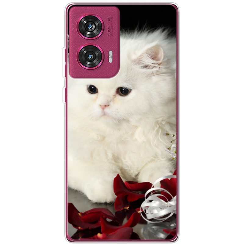 Чехол BoxFace Motorola Edge 50 Fusion Fluffy Cat