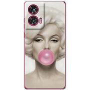 Чехол BoxFace Motorola Edge 50 Fusion Marilyn Monroe Bubble Gum