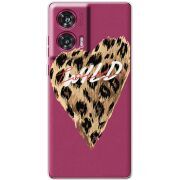 Прозрачный чехол BoxFace Motorola Edge 50 Fusion Wild Love