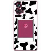 Прозрачный чехол BoxFace Motorola Edge 50 Fusion Cow