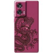 Прозрачный чехол BoxFace Motorola Edge 50 Fusion Chinese Dragon