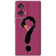 Прозрачный чехол BoxFace Motorola Edge 50 Fusion Swan question