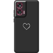 Черный чехол BoxFace Motorola Edge 50 Fusion My Heart