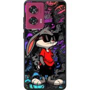 Черный чехол BoxFace Motorola Edge 50 Fusion Малий вухань