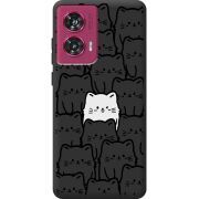 Черный чехол BoxFace Motorola Edge 50 Fusion 