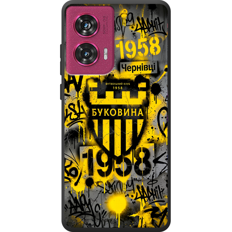 Черный чехол BoxFace Motorola Edge 50 Fusion 
