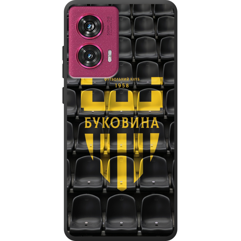 Черный чехол BoxFace Motorola Edge 50 Fusion 