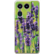 Чехол BoxFace Motorola Edge 50 Ultra Green Lavender