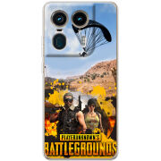 Чехол BoxFace Motorola Edge 50 Ultra Pubg parachute