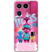 Чехол BoxFace Motorola Edge 50 Ultra Lego Trolls