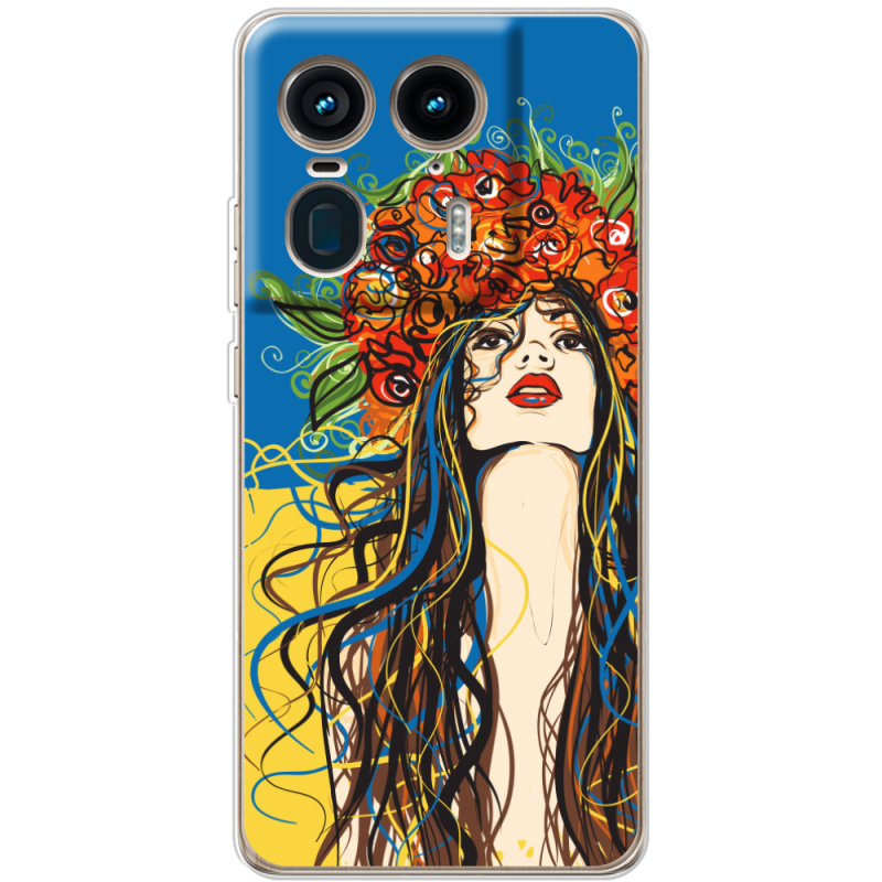 Чехол BoxFace Motorola Edge 50 Ultra Ukraine Girl