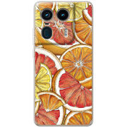 Чехол BoxFace Motorola Edge 50 Ultra Citrus Pattern