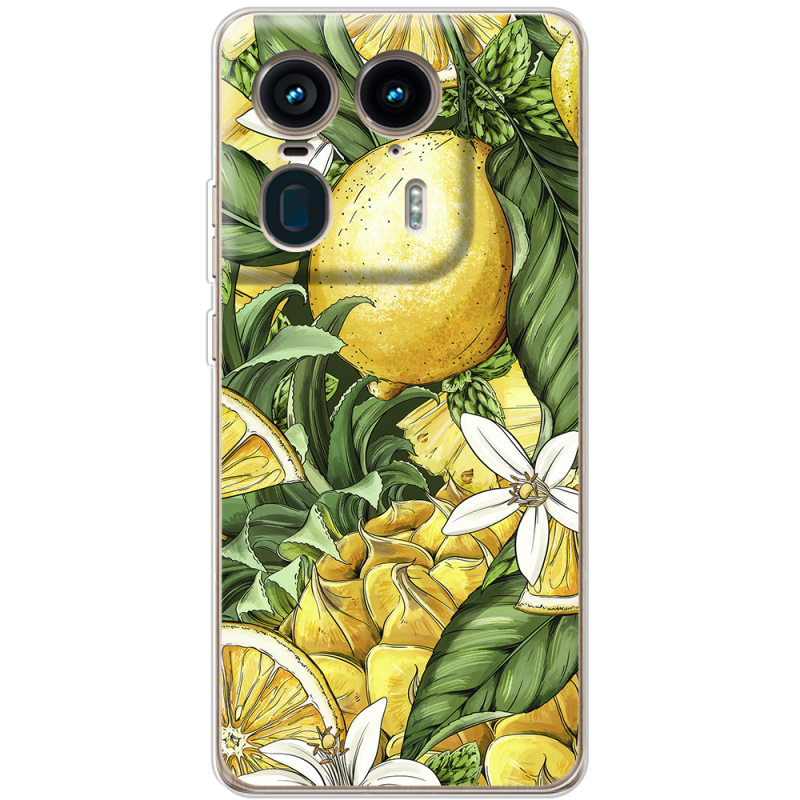 Чехол BoxFace Motorola Edge 50 Ultra Lemon Pattern