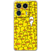 Чехол BoxFace Motorola Edge 50 Ultra Yellow Ducklings