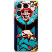 Чехол BoxFace Motorola Edge 50 Ultra Girl Pop Art