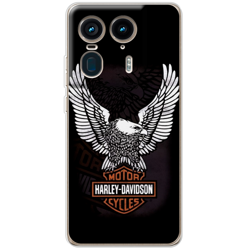 Чехол BoxFace Motorola Edge 50 Ultra Harley Davidson and eagle