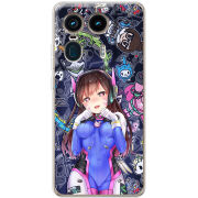 Чехол BoxFace Motorola Edge 50 Ultra Overwatch D.VA