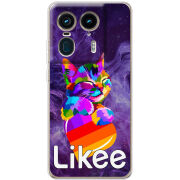 Чехол BoxFace Motorola Edge 50 Ultra Likee Cat