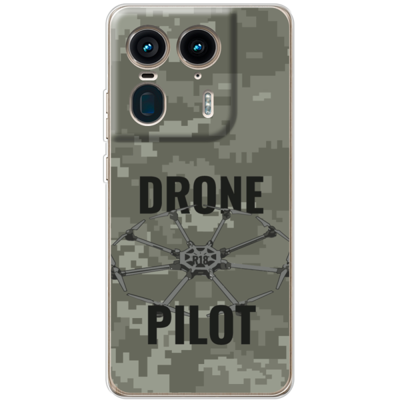 Чехол BoxFace Motorola Edge 50 Ultra Drone Pilot