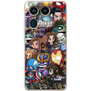 Чехол BoxFace Motorola Edge 50 Ultra Avengers Infinity War