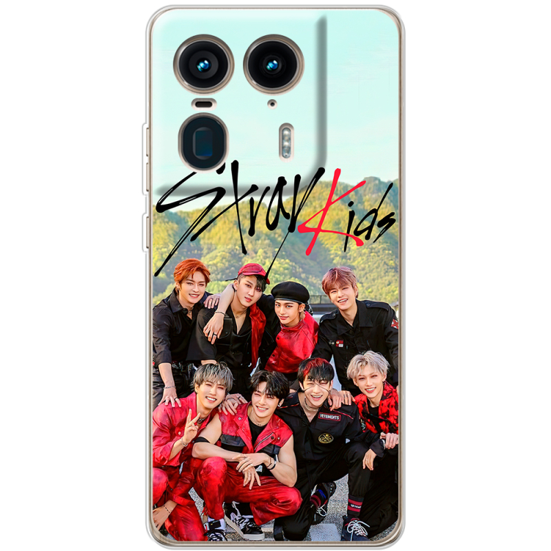 Чехол BoxFace Motorola Edge 50 Ultra Stray Kids Boy Band