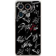 Чехол BoxFace Motorola Edge 50 Ultra Stray Kids автограф